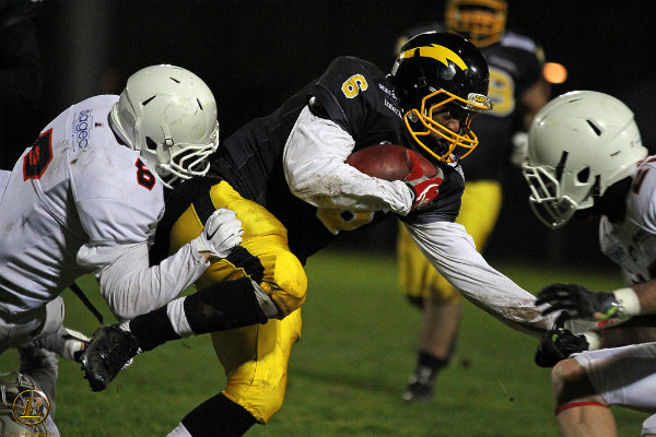 Marcus Shaw a fait souffrir les Dauphins tout au long du match.