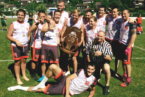 Les Bulldogs de Saint-Cergues, Champions de France 2017 de Flag