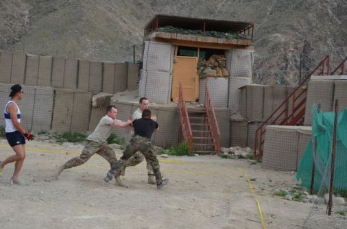 flag en Afghanistan