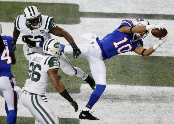 Robert Woods a fait un très bon match face aux Jets