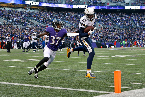 Keenan Allen auteur de 2 TD face à Baltimore