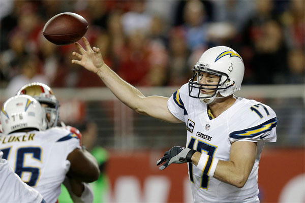 Philip Rivers 4 TD et 3 Int sauve ses Chargers de l'élimination