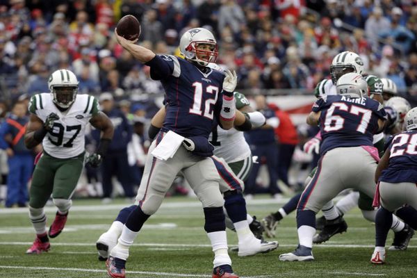 Brady a mené les Patriots à la victoire face aux Jets