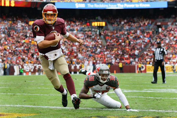 Kirk Cousins marque le 1er TD de son équipe à la course