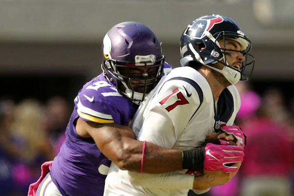 4 nouveaux sacks pour la défense des Vikings