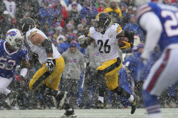 Le'Veon Bell s'est baladé à Buffalo.