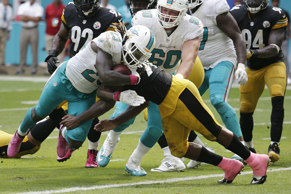 Jay Ajayi se sait attendu par les Steelers.