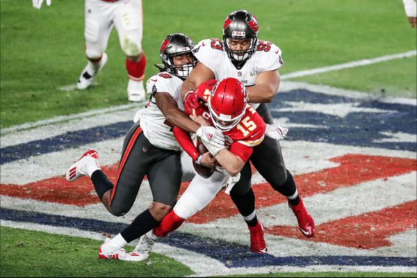 Mahomes, secoué pendant 60 minutes, n'a rien pu faire.