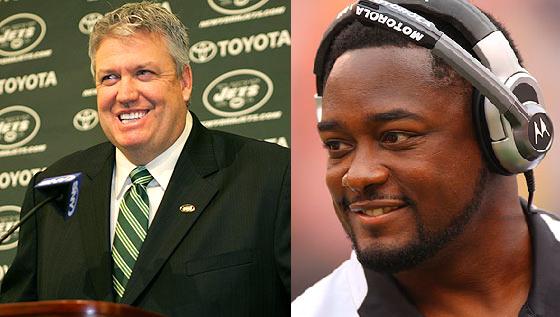 Rex Ryan félicite Mike Tomlin
